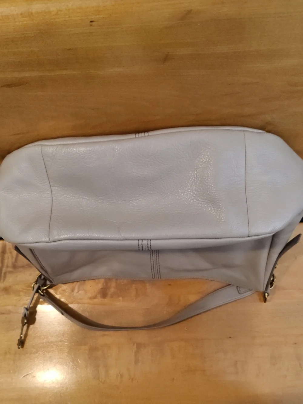 Fossil Jolie Hobo Bag Graystone